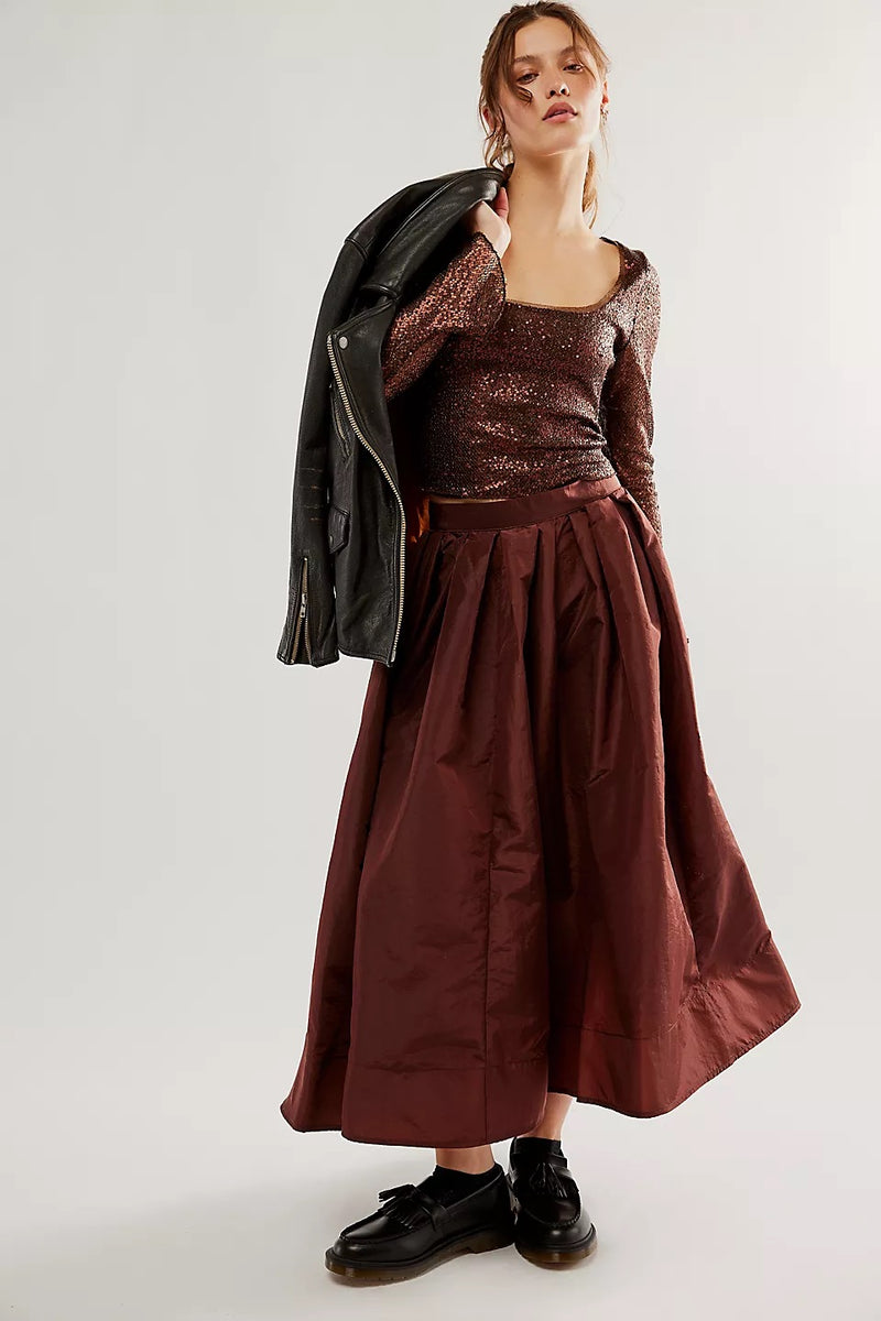 Free People Emilia Full Skirt – The Spot Boutique