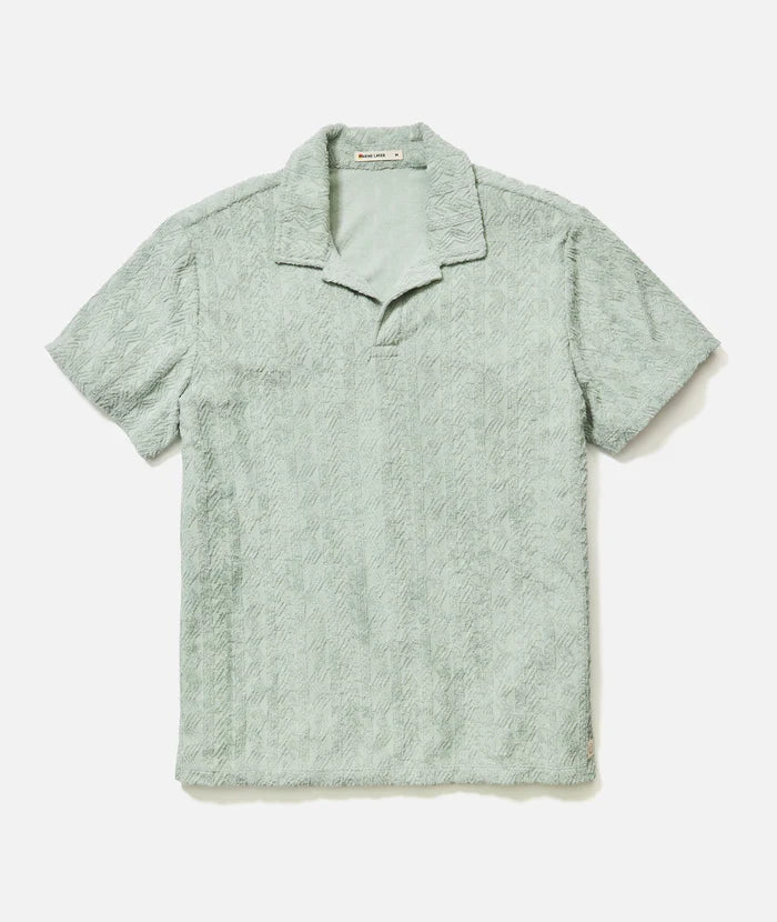 Marine Layer Men’s Textured Terry Polo