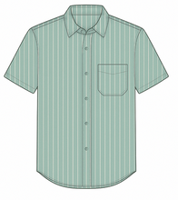 Load image into Gallery viewer, Long Wharf Supply Co. Men’s Seawell Striped Short Sleeve Shirt