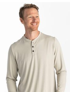 Free Fly Men’s Bamboo Flex Long Sleeve Henley