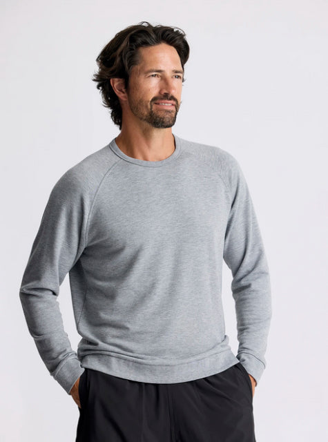 FreeFly Mens Bamboo Light Fleece Crew
