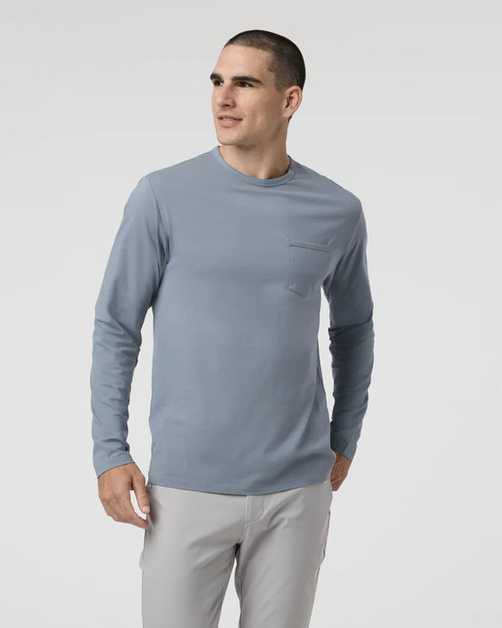 Vouri Men’s Long Sleeve Feather Tee