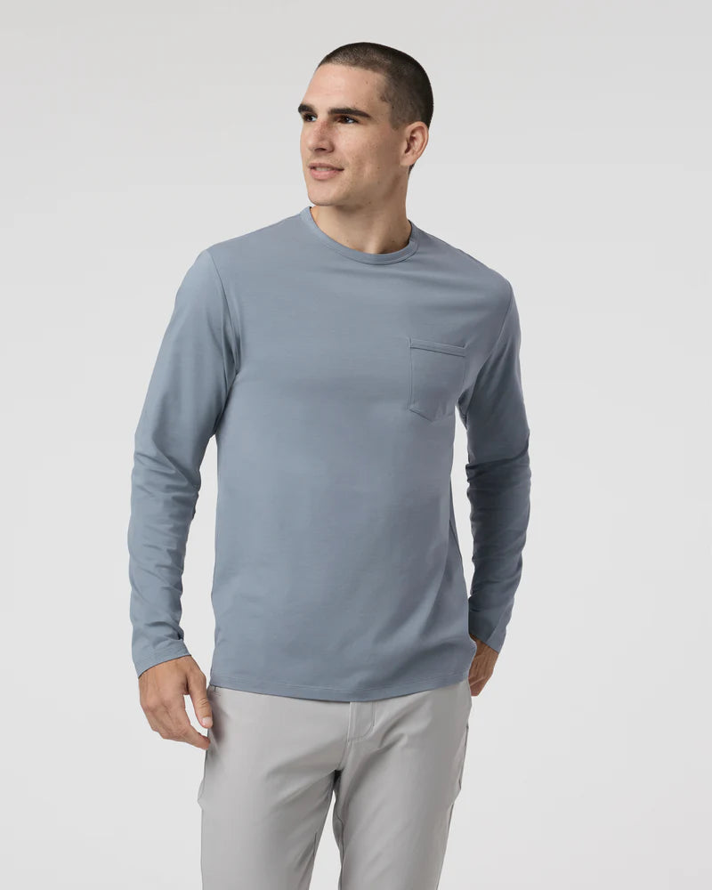 Vouri Men’s Long Sleeve Feather Tee