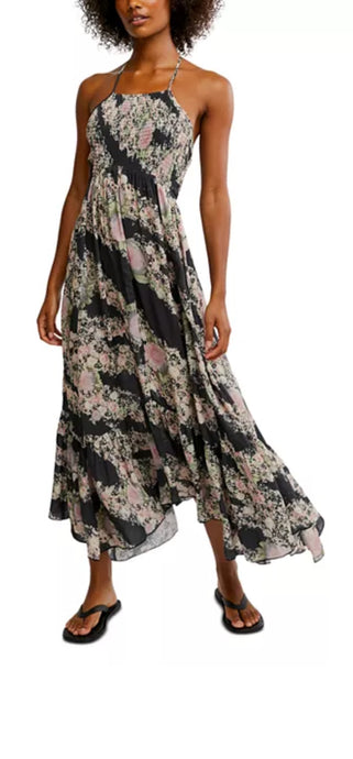 Heat Wave Printed Maxi Dress