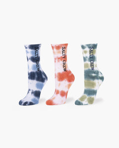 Salty Crew Women Crew Socks 3 Pack