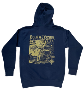 The Spot Surf Map Hoodie