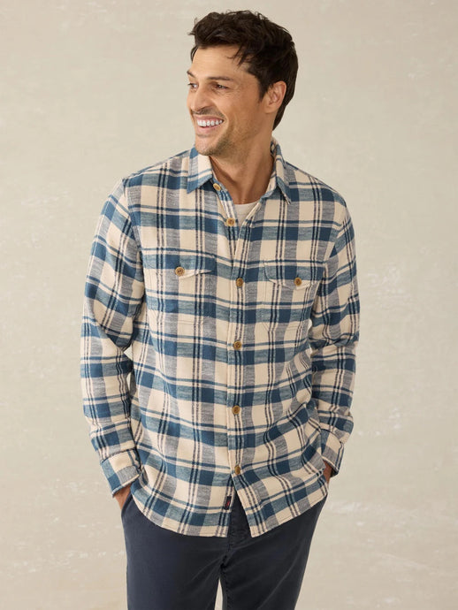 Faherty Men’s Mill Creek Overshirt