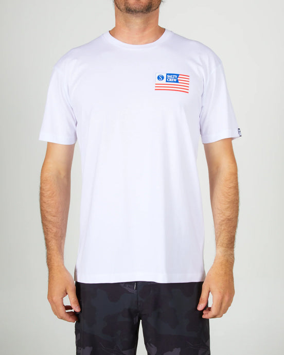 Salty Crew Stars and Stripes Premium Tee