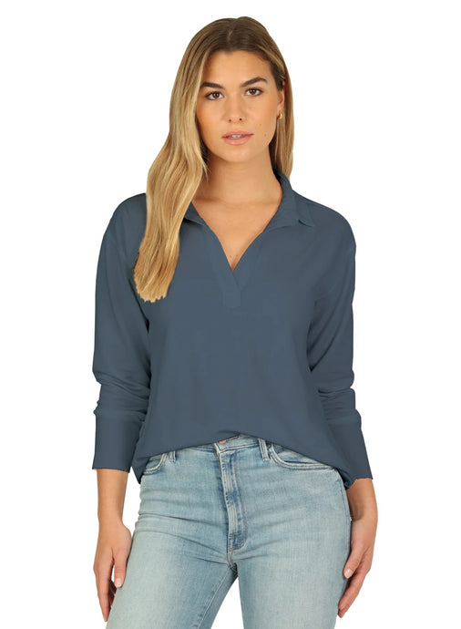 Dylan Riley V Neck Popover