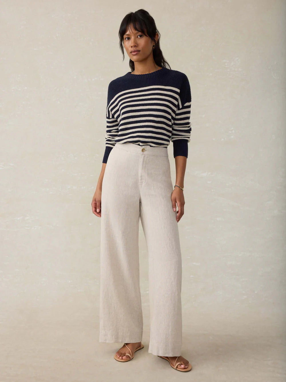 Faherty Women’s Sun Strider Linen Pants