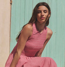 Load image into Gallery viewer, Marine Layer Darcy Seersucker Maxi Dress