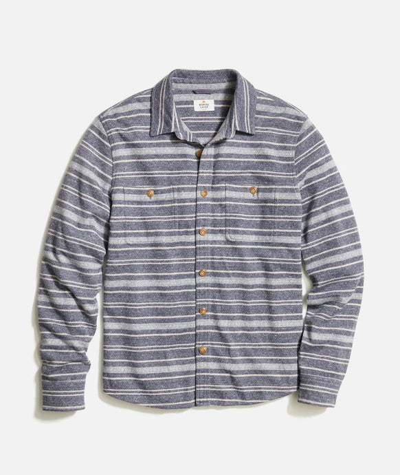 Marine Layer - Pacifica stretch twill stripe button down