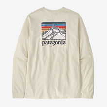 Load image into Gallery viewer, Patagonia L/S Line Logo Responsible Tee