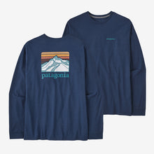 Load image into Gallery viewer, Patagonia L/S Line Logo Responsible Tee