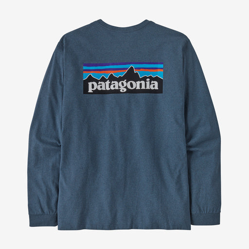 Patagonia Long Sleeve P-6 Logo Responsible Tee