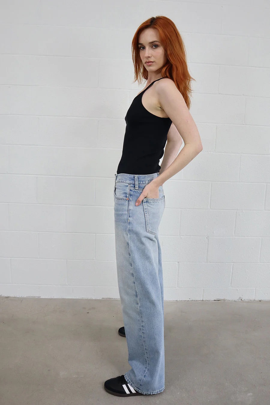 Etica-staton relaxed wide leg -air Ada