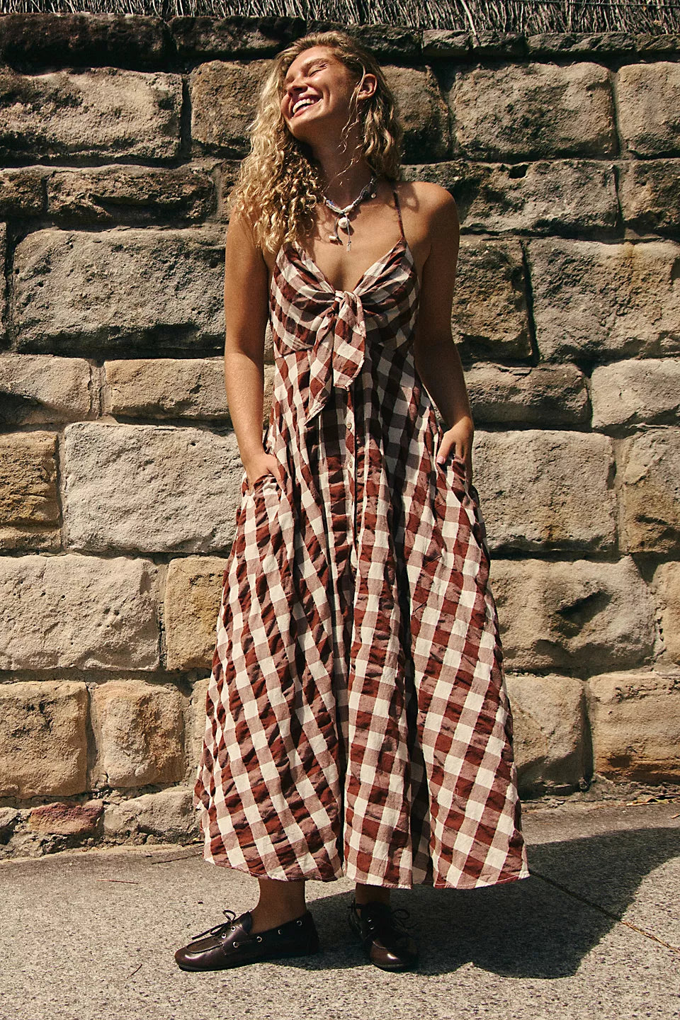 Free People Via Midi Dress