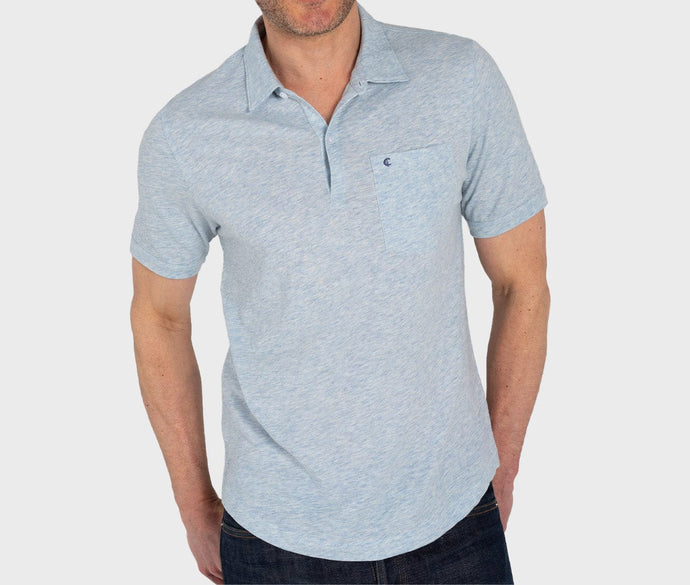 Criquet Sunwashed Cloud Polo