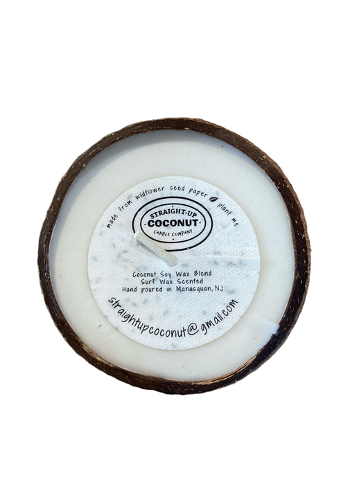 Straight-Up Organic Coconut Candle