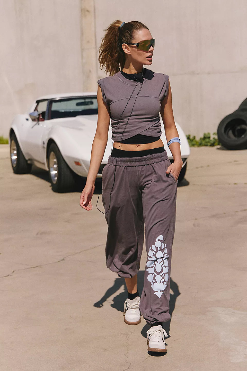 Free People Logo Hot Shot Crossover Set