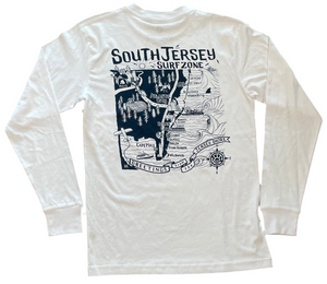 The Spot Surf Map L/S Tee