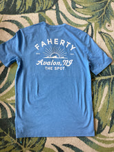 Load image into Gallery viewer, Faherty- Logo Sunwashed Pocket Tee -08