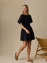 Load image into Gallery viewer, Faherty Women’s Coastal Poplin Elia Mini Smock Dress