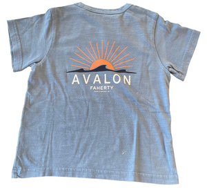 Avalon Faherty Kids Sunwashed Tee