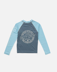 Salty Crew Skewed Boys LS Rashguard