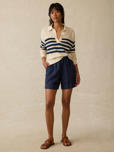 Faherty-Laguna Linen Bayview Short