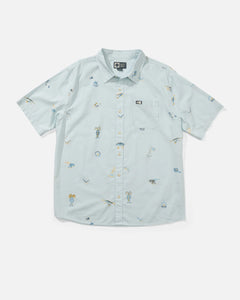 Salty Crew Sessions Boys Button Up