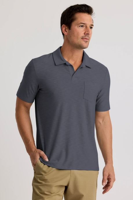 Free Fly Men’s Bamboo Slub Polo II