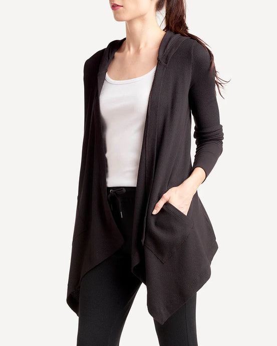 Splendid Thermal Waffle Cardigan