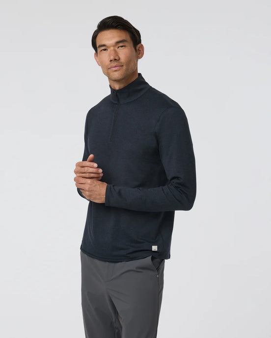 Vouri Men’s Ponto 1/2 Zip Mock Neck