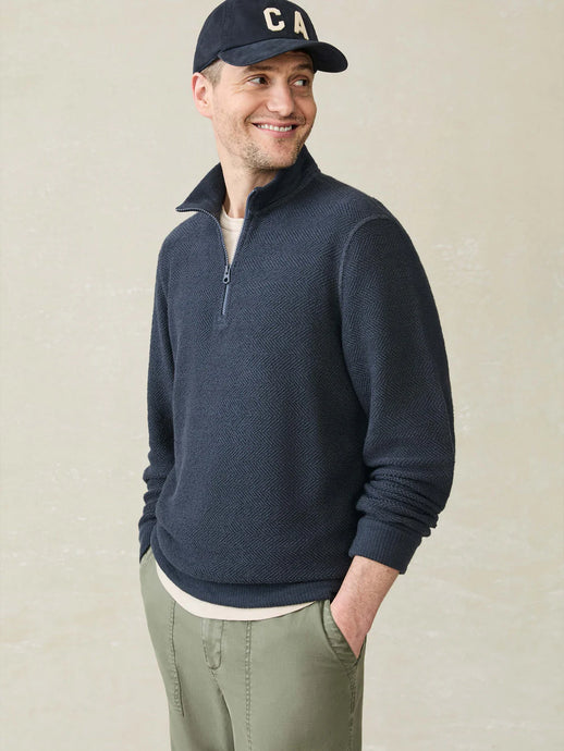 Faherty Men’s Whitewater Quarter Zip