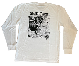 The Spot Surf Map L/S Tee