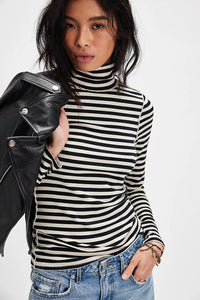 Free People Good Good Turtle Neck Shirt