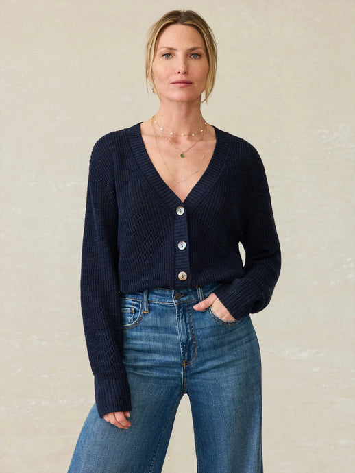 Faherty Women’s Miramar Linen Cardigan