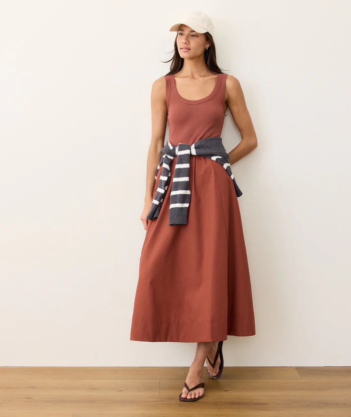 Marine Layer Gemma Midi Dress