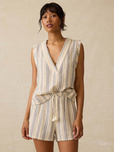 Load image into Gallery viewer, Faherty Women’s Dune Cotton Gauze Sleeveless Popover