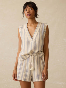 Faherty Women’s Dune Cotton Gauze Sleeveless Popover