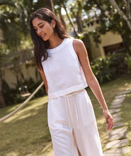Load image into Gallery viewer, Marine layer - Quinn poplin tank