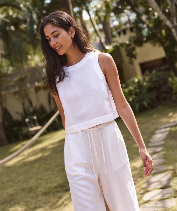 Marine layer - Quinn poplin tank