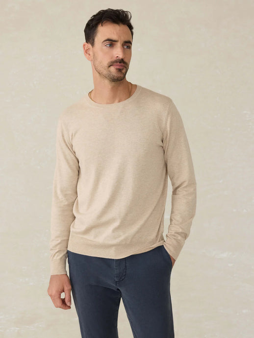 Faherty Movement Crewneck Sweater