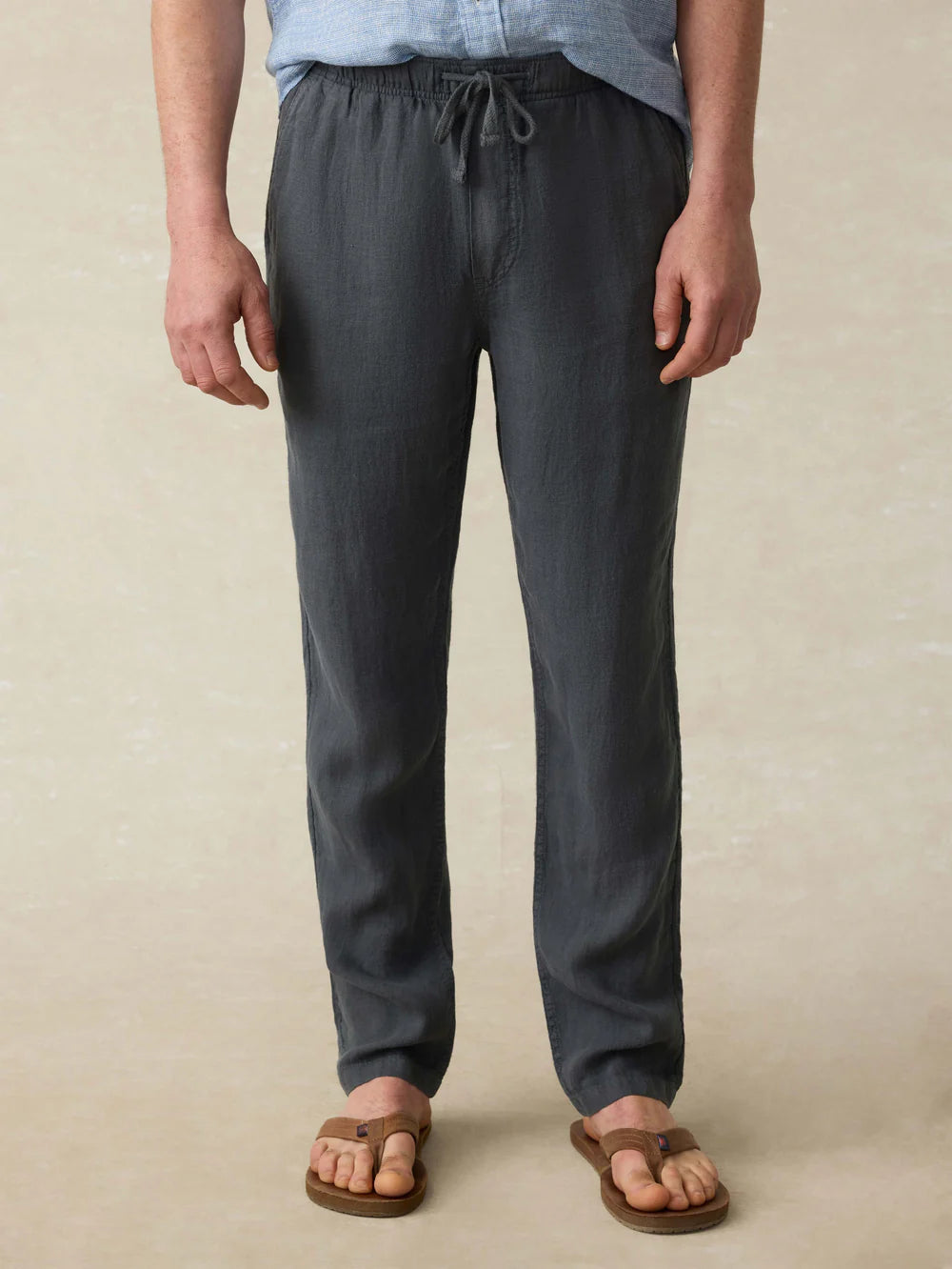 Faherty Men’s Linen Drawstring Pant