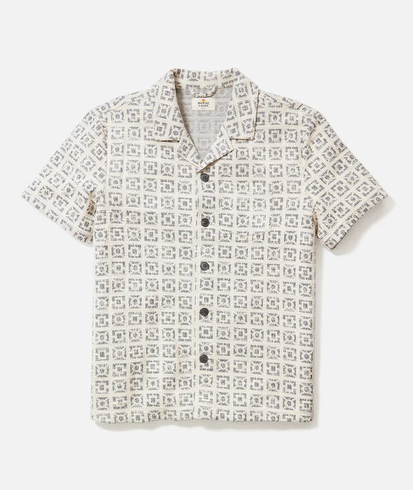 Marine Layer Men’s Archive Cam Jacquard Resort Shirt