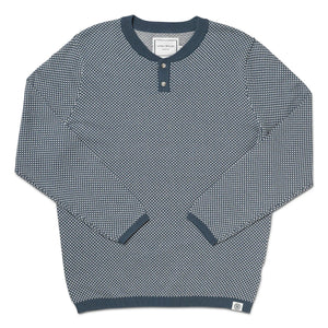 Long Wharf Edgartown SeaWell Knit Henley Tee