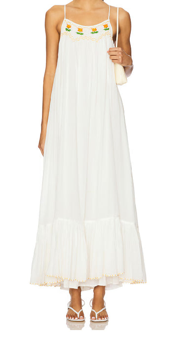 Tip Toeing Tulip Midi Dress
