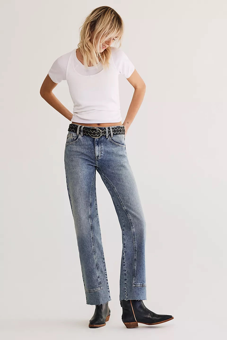 Free People Risk Taker High Rise Jean