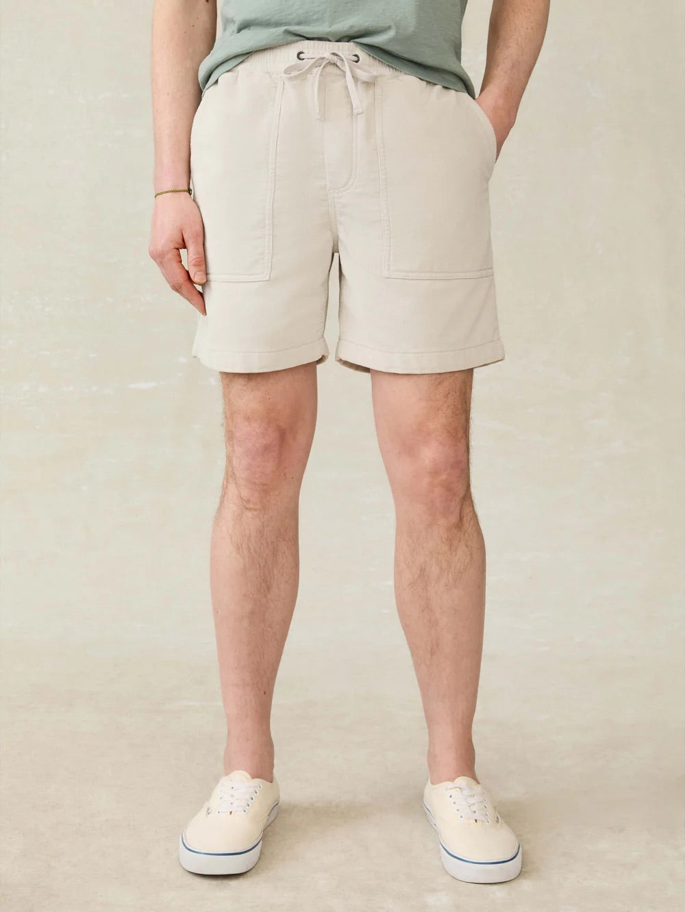 Faherty Men’s Corduroy Drawstring Utility Shorts